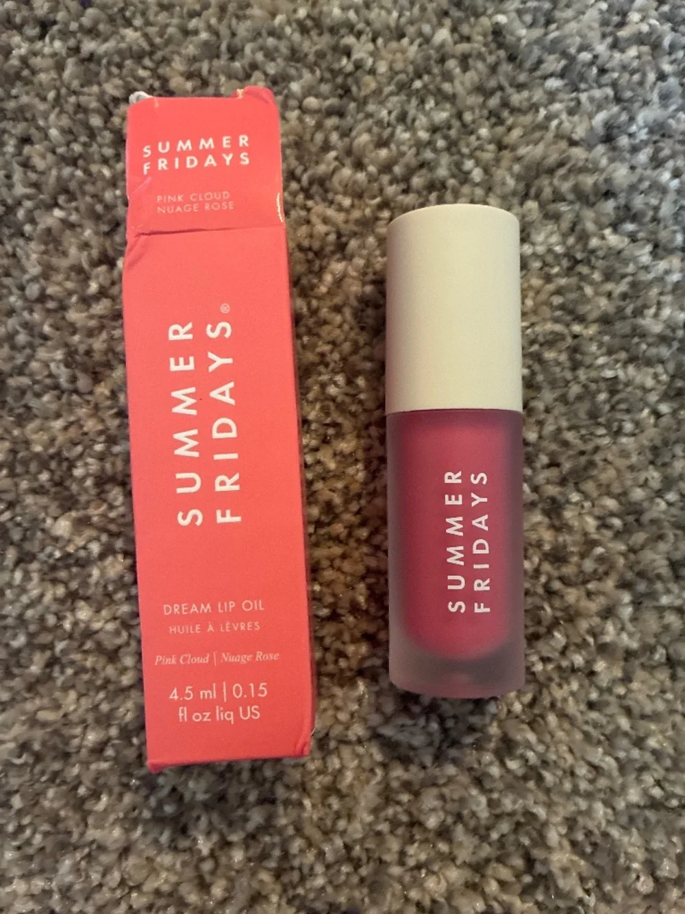 Summer Fridays Dream Lip Oil Pink Cloud